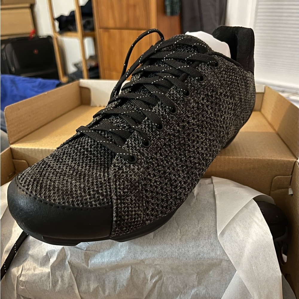 Giro Black Charcoal Knit Shoes